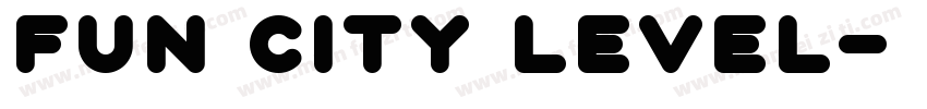 Fun City Level字体转换